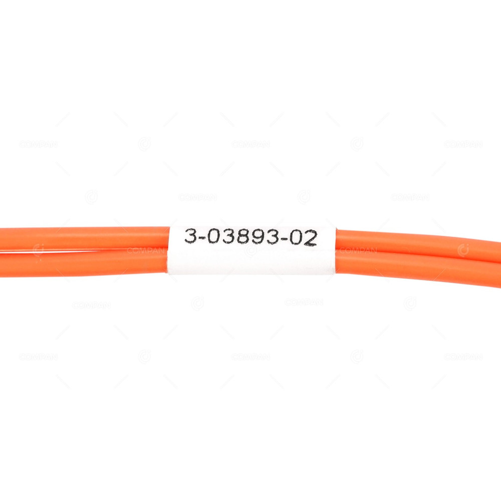 3-03893-02 QUANTUM MULTIMODE LC DUPLEX FIBER OPTICAL CABLE 15M